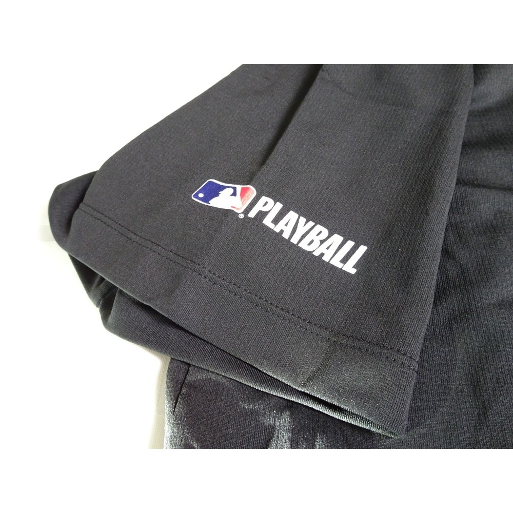 Dream Series USA Baseball Polo. Men's 2XL. Black, short sleeve - Picture 9 of 10